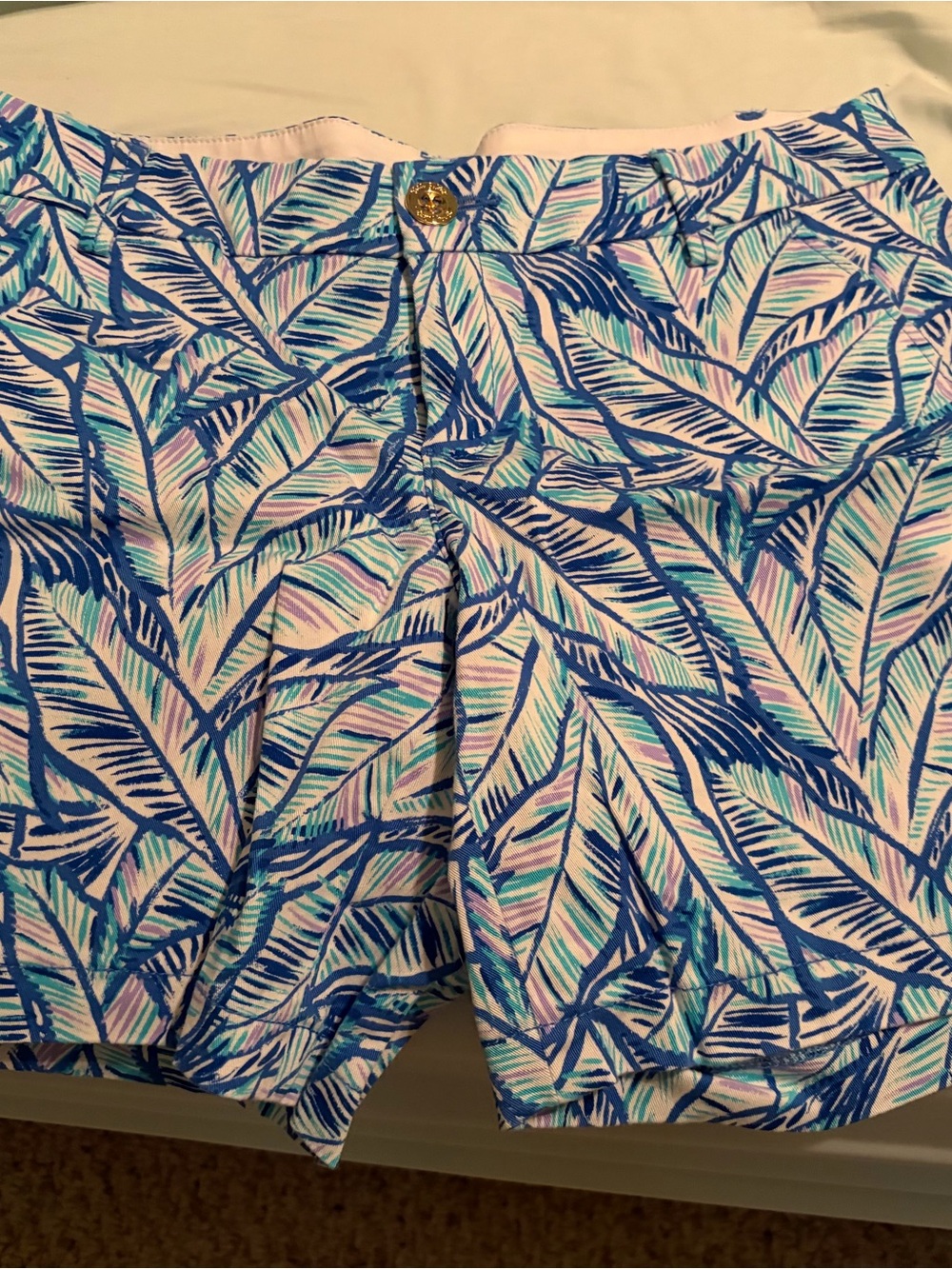 Lilly Pulitzer Leaf-Print Women’s Shorts